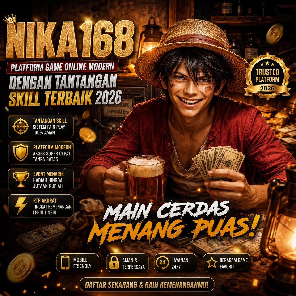 Banner NIKA168 Official